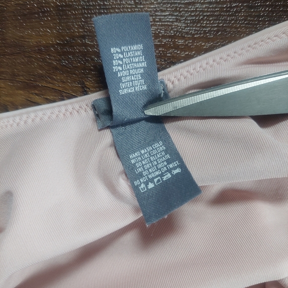 Aerie Rings One Piece Swimsuit Blush Size Large Long - Picture 10 of 11